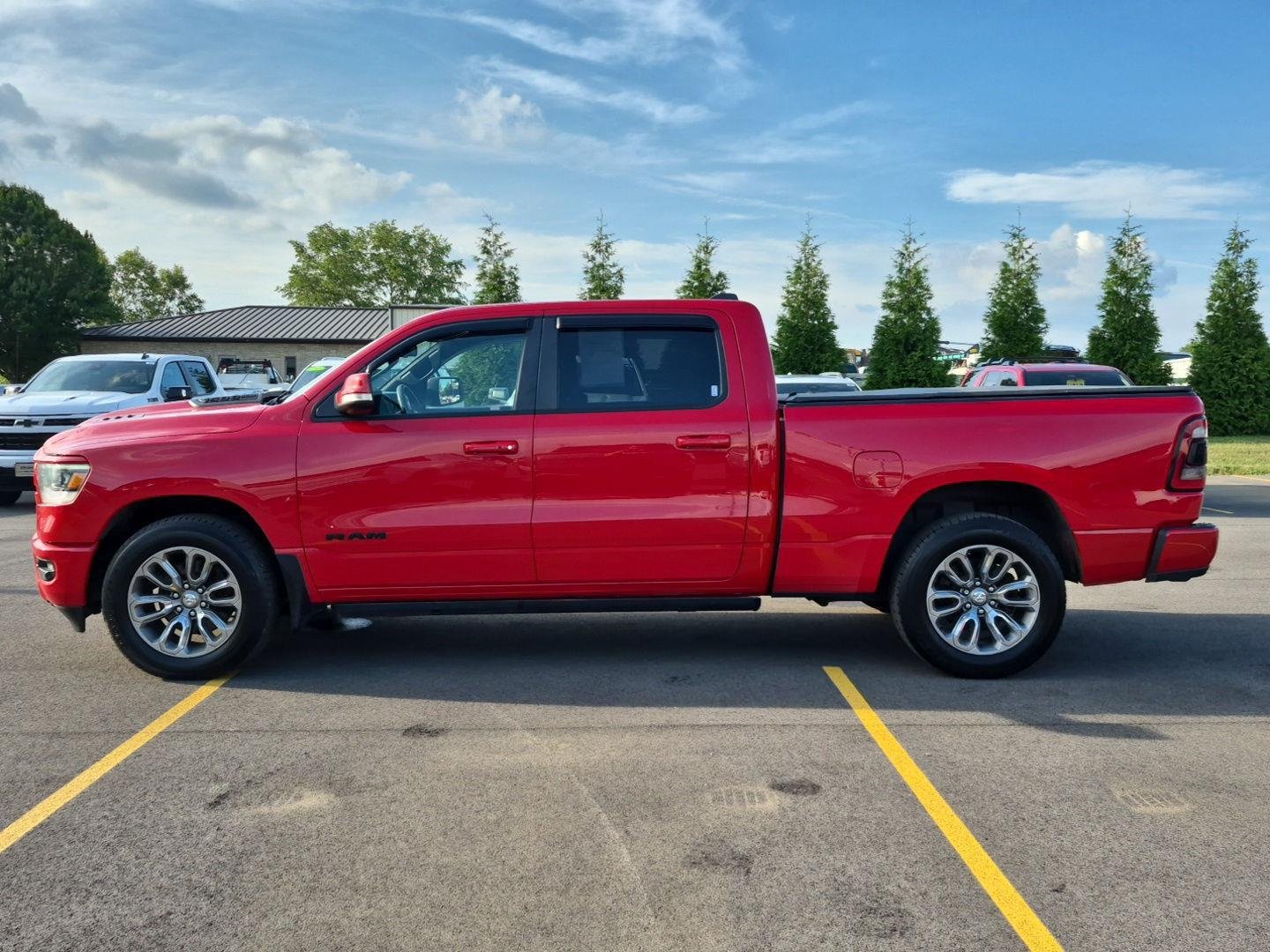 Used 2019 Flame Red Ram Sport image 8
