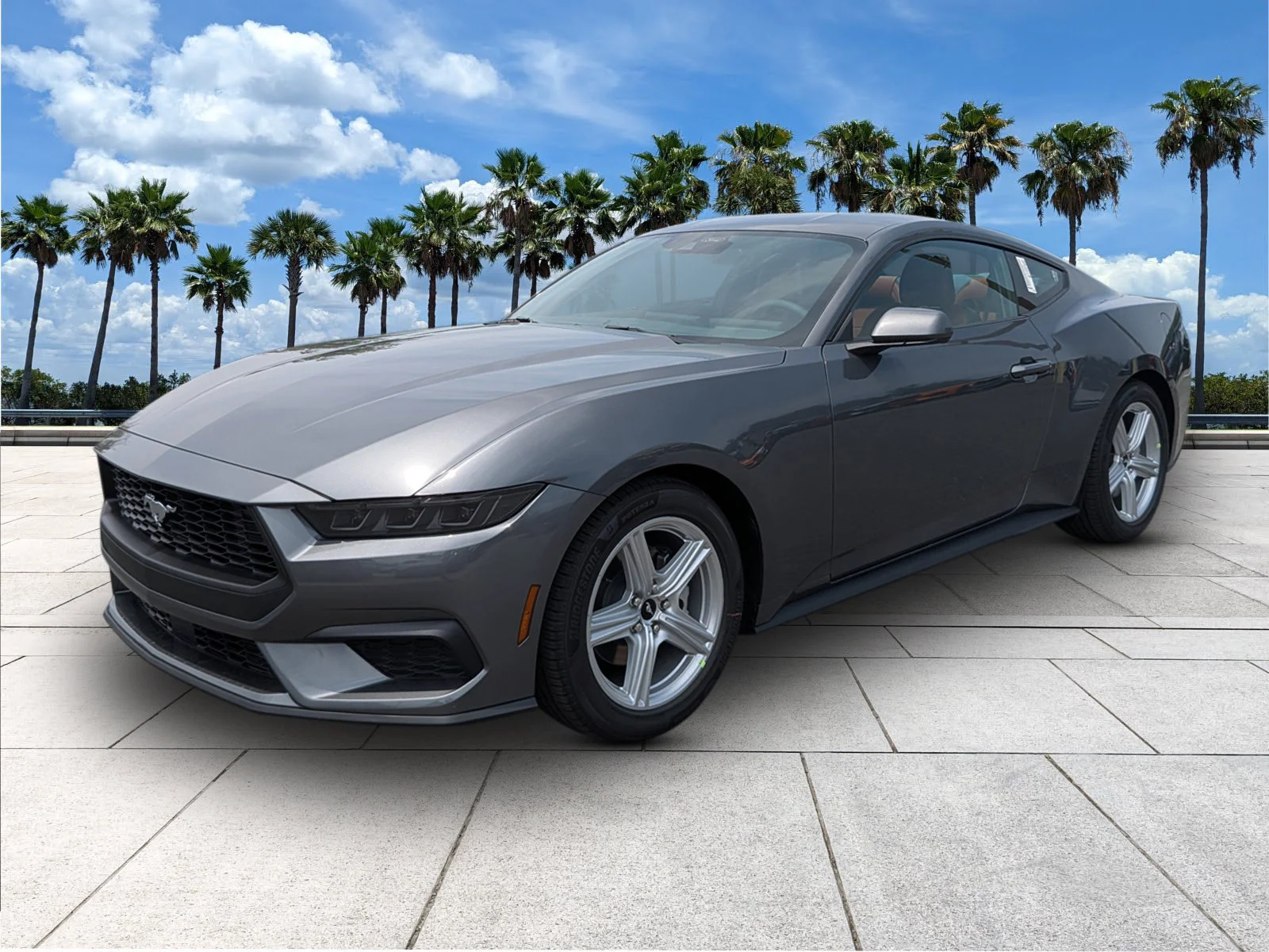 New 2026 Carbonized Gray Metallic Ford EcoBoost® Premium Fastback image 3