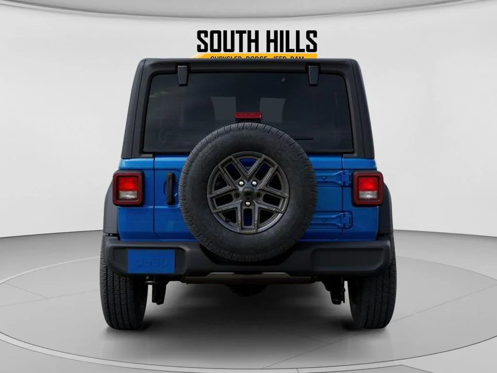 New 2026 Hydro Blue Pearl-Coat Exterior Paint Jeep Sport S image 7