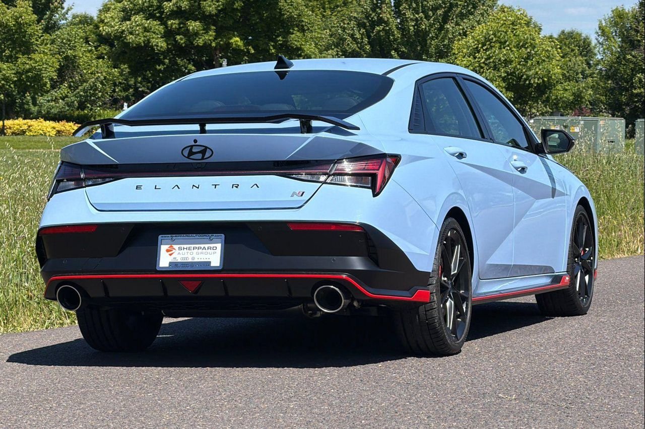 New 2026 Blue Hyundai Sedan image 3