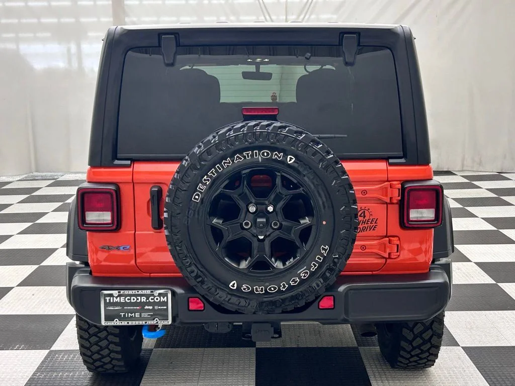 Used 2023 Orange Jeep Willys 4xe image 6