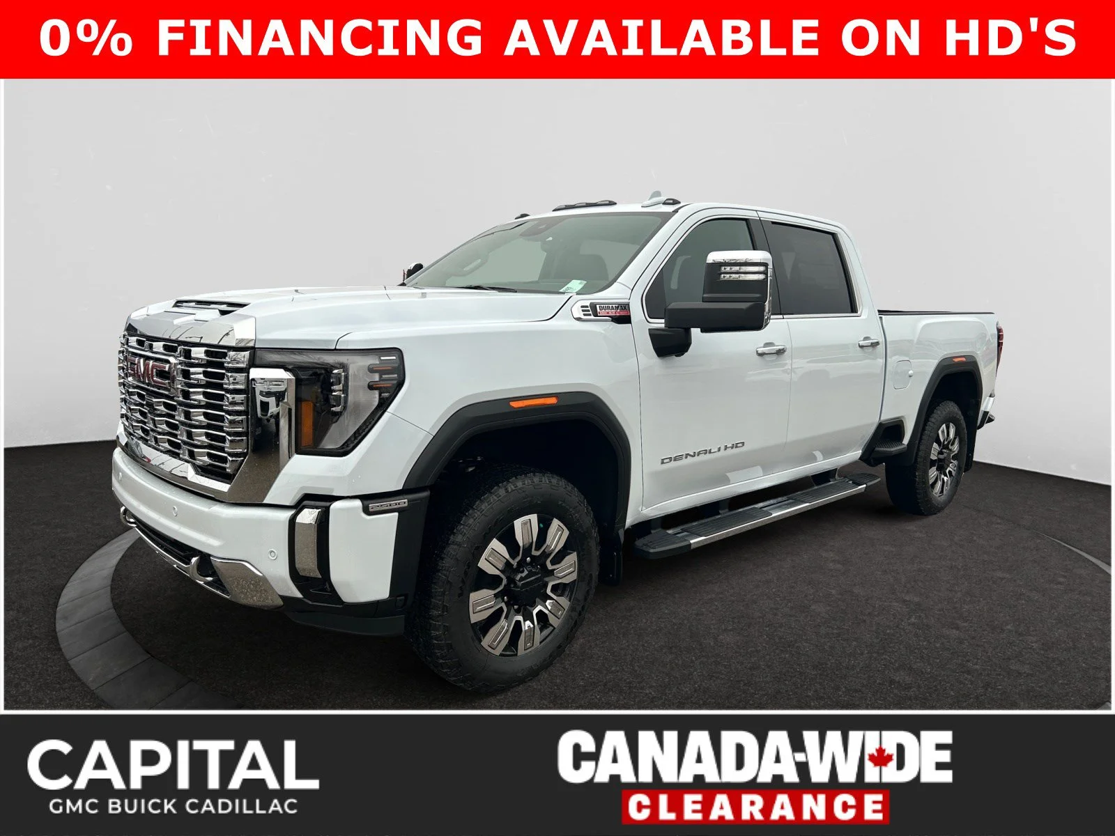 New 2026 Glacier White Tricoat GMC Denali image 1