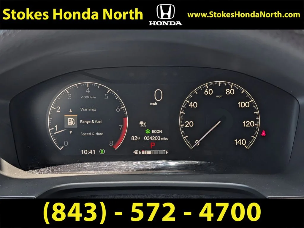 Used 2023 White Honda EX image 7