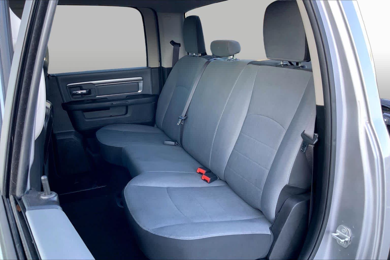 Used 2021 Billet Silver Metallic Clearcoat Ram SLT image 19
