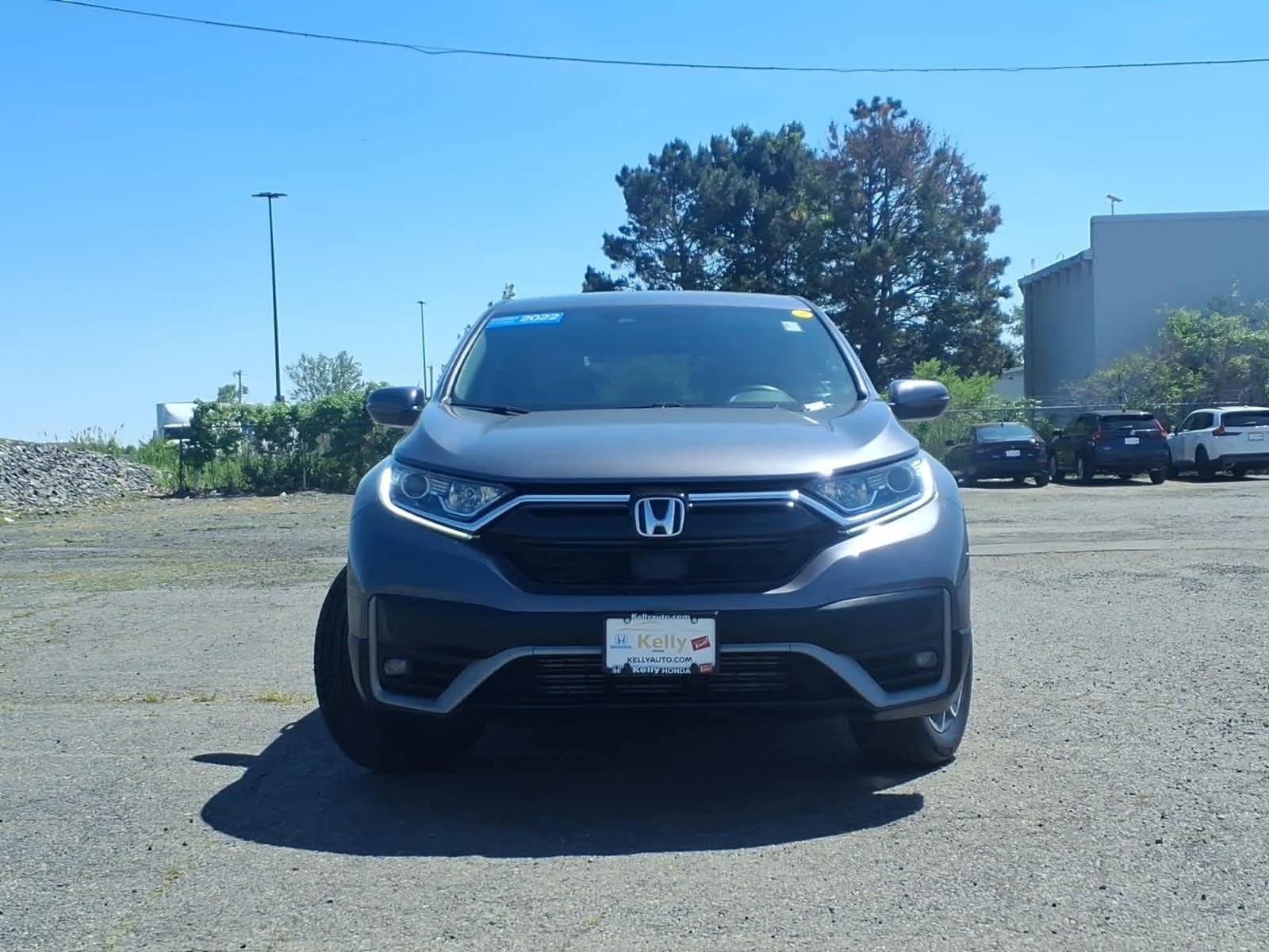 Certified Used 2022 Modern Steel Metallic Honda EX image 2