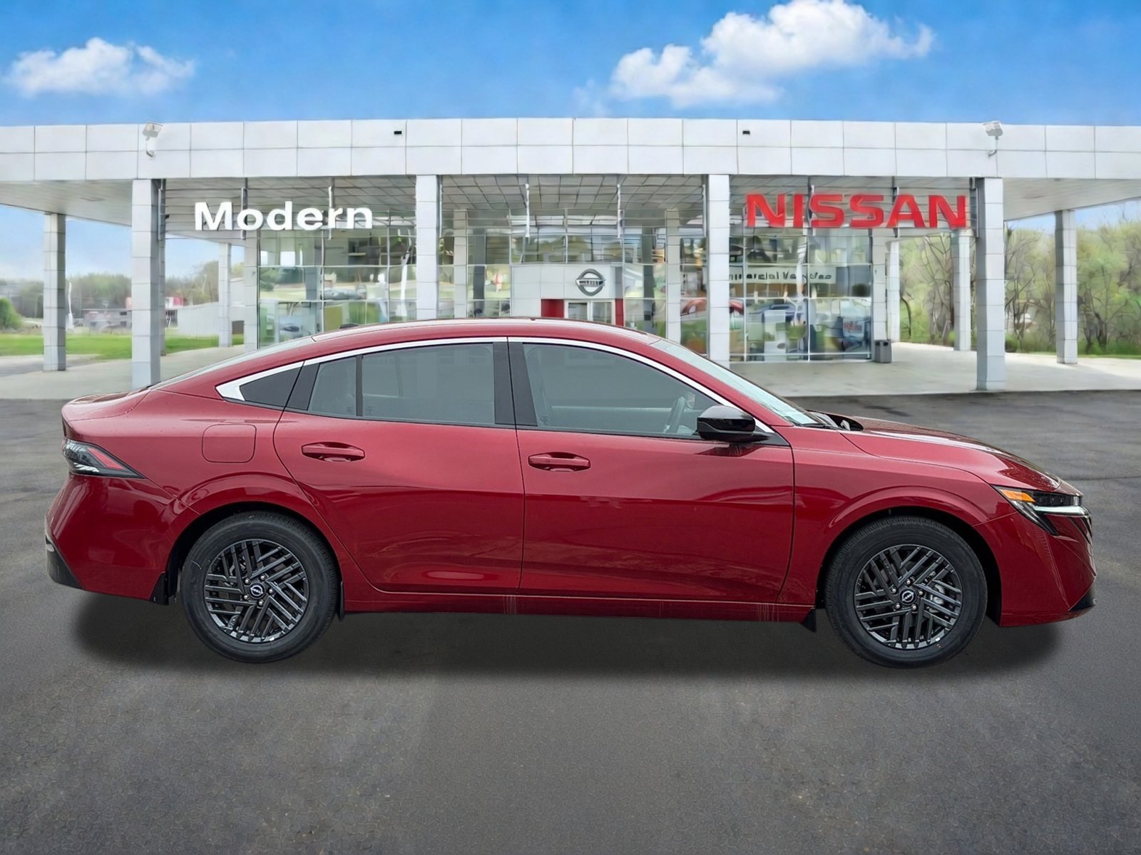New 2027 Scarlet Ember Tintcoat Nissan SV image 6