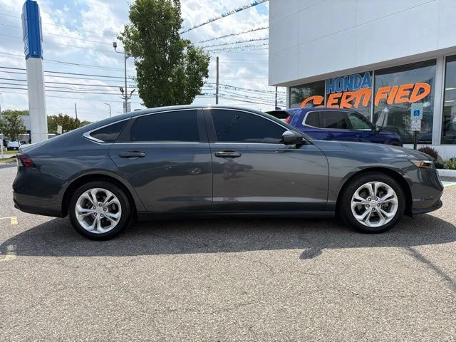 Certified Used 2025 Meteorite Gray Metallic Honda LX image 4
