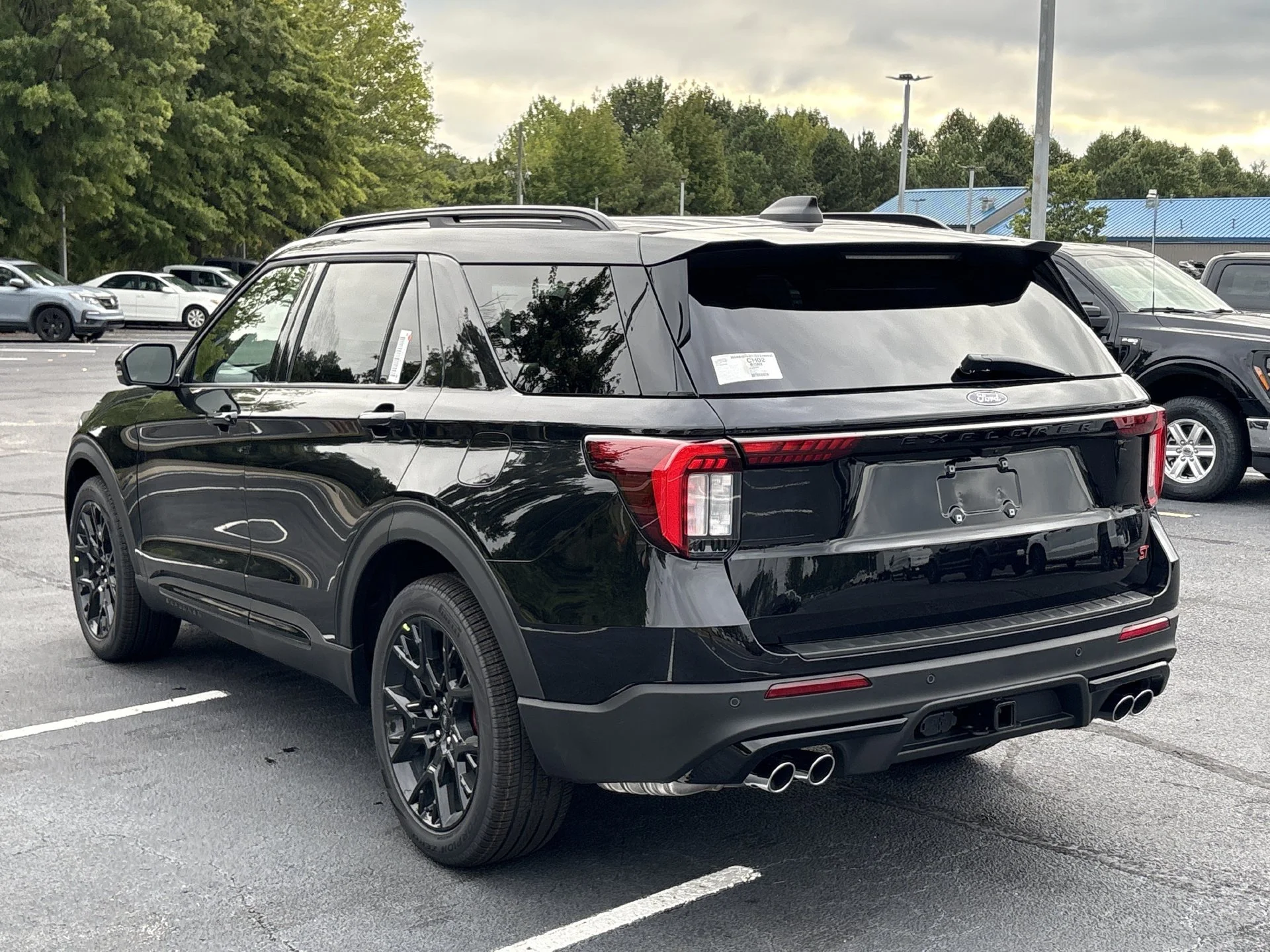 New 2027 Agate Black Metallic Ford ST image 22