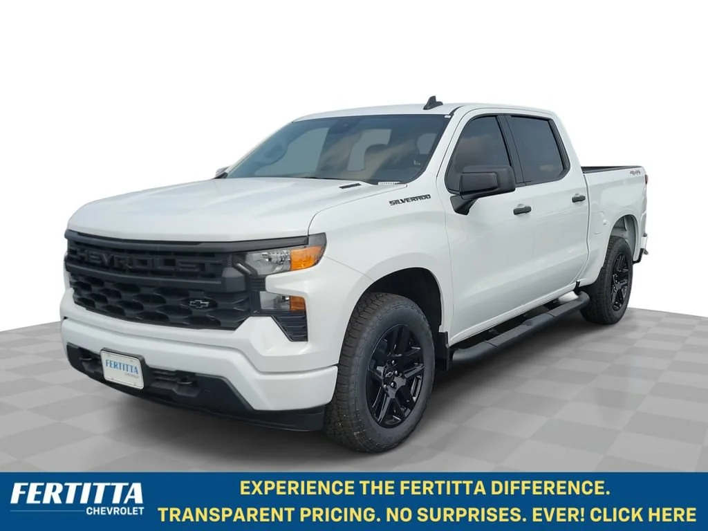 New 2026 Summit White Chevrolet Custom image 1
