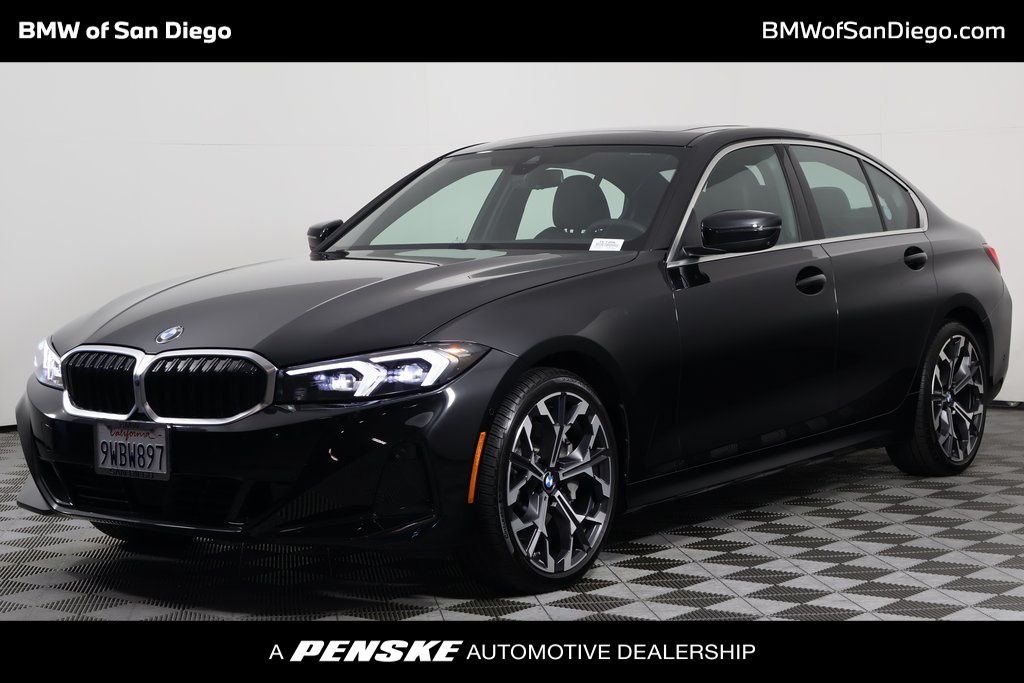 Certified Used 2026 Black Sapphire Metallic BMW 330i image 1