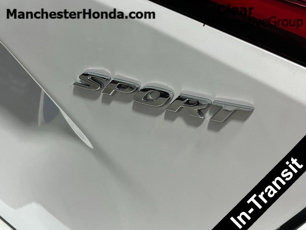 New 2026 Platinum White Pearl Honda Sport image 7