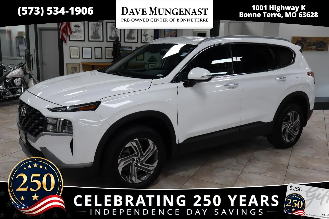 Used 2023 Serenity White Pearl Hyundai SEL image 1