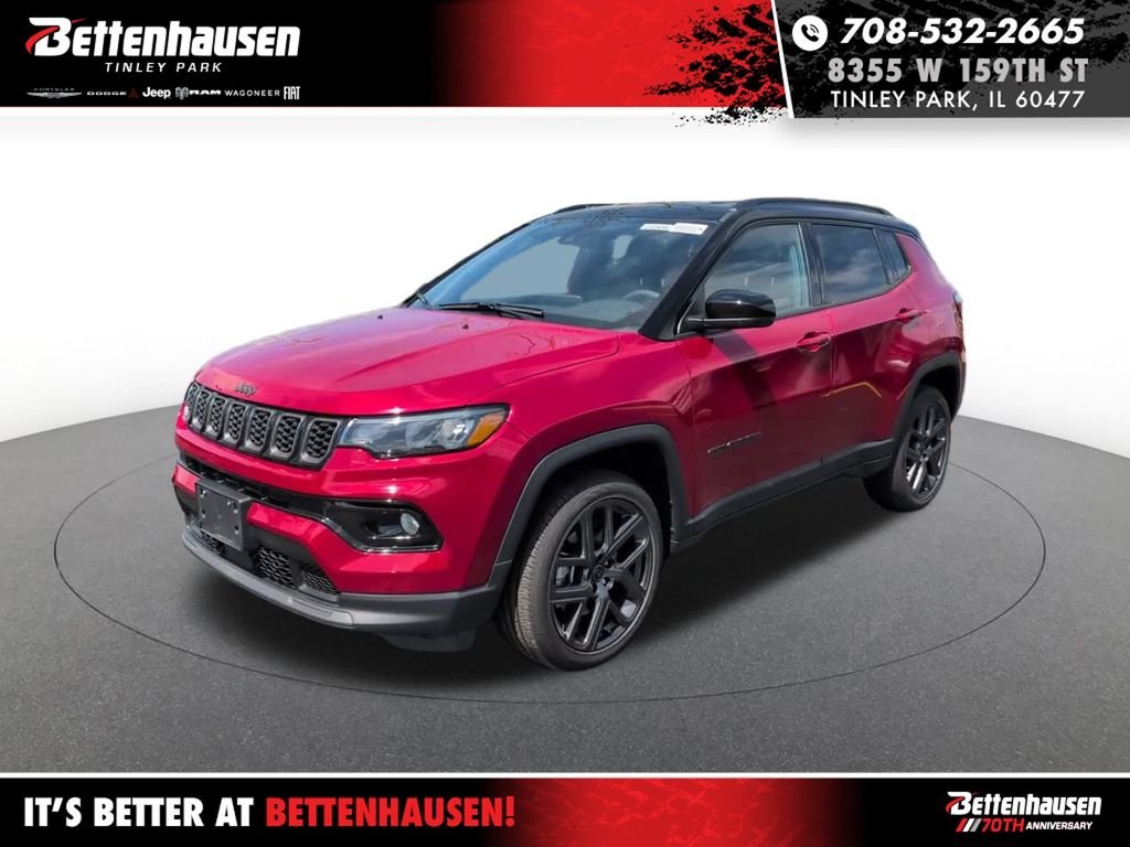 New 2026 Red Hot Pearlcoat Jeep Limited image 1