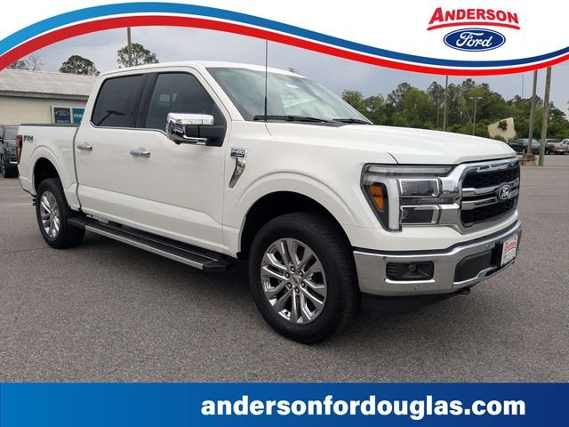 New 2026 Star White Metallic Tri-Coat Ford Lariat® image 1