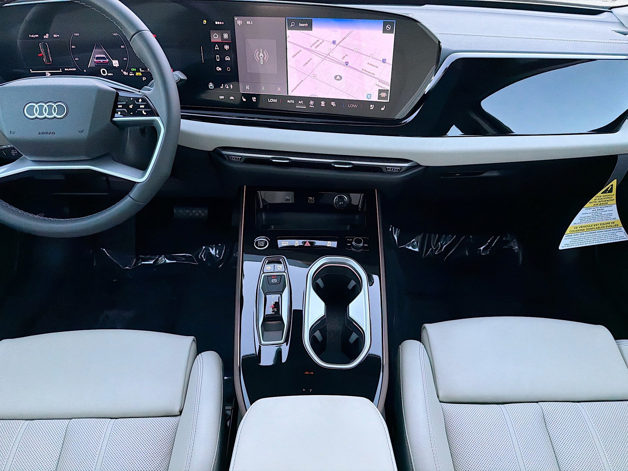 New 2026 Glacier White Metallic Audi Premium image 18