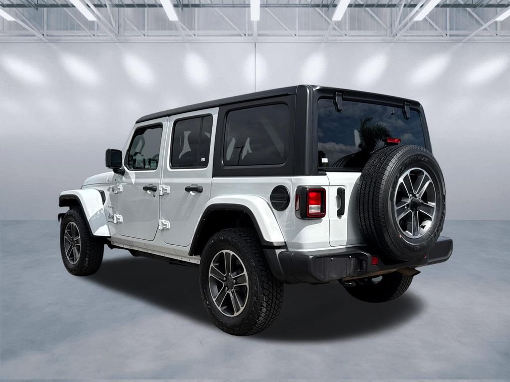 Certified Used 2023 White/off-white Jeep Sahara image 4
