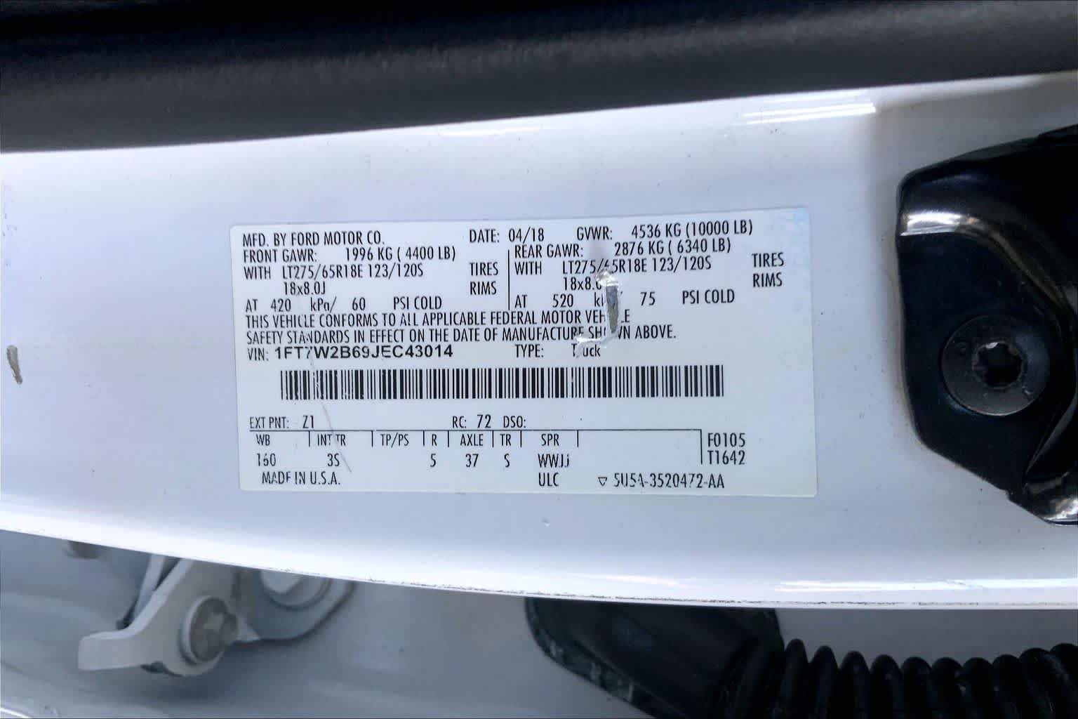 Used 2018 Oxford White Ford XLT image 29