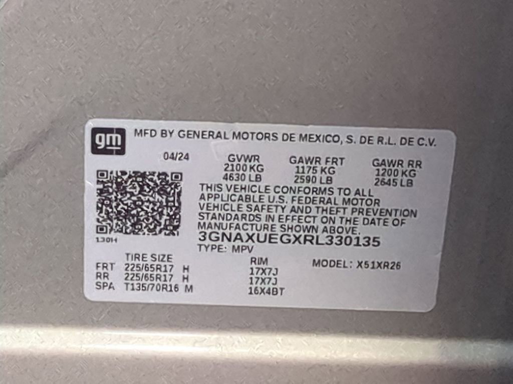 Used 2024 Sterling Gray Metallic Chevrolet LT image 37