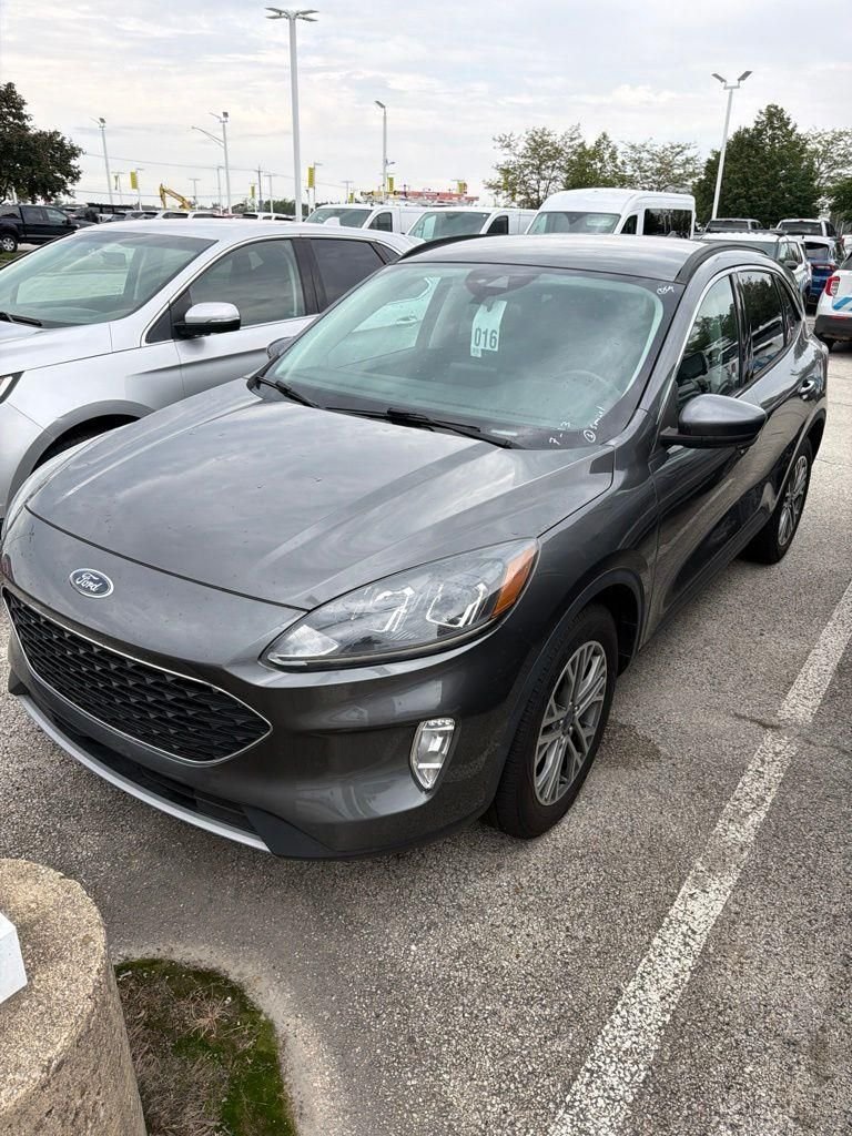 Used 2021 Ford Escape SEL with VIN 1FMCU0CZ9MUA54077 for sale in Matteson, IL