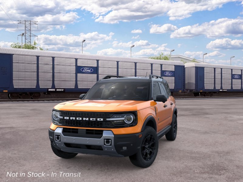 New 2026 Orange Fury Metallic Tri-Coat Ford Badlands® image 2