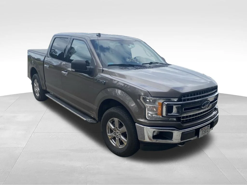 Used 2018 Stone Gray Ford XLT image 3