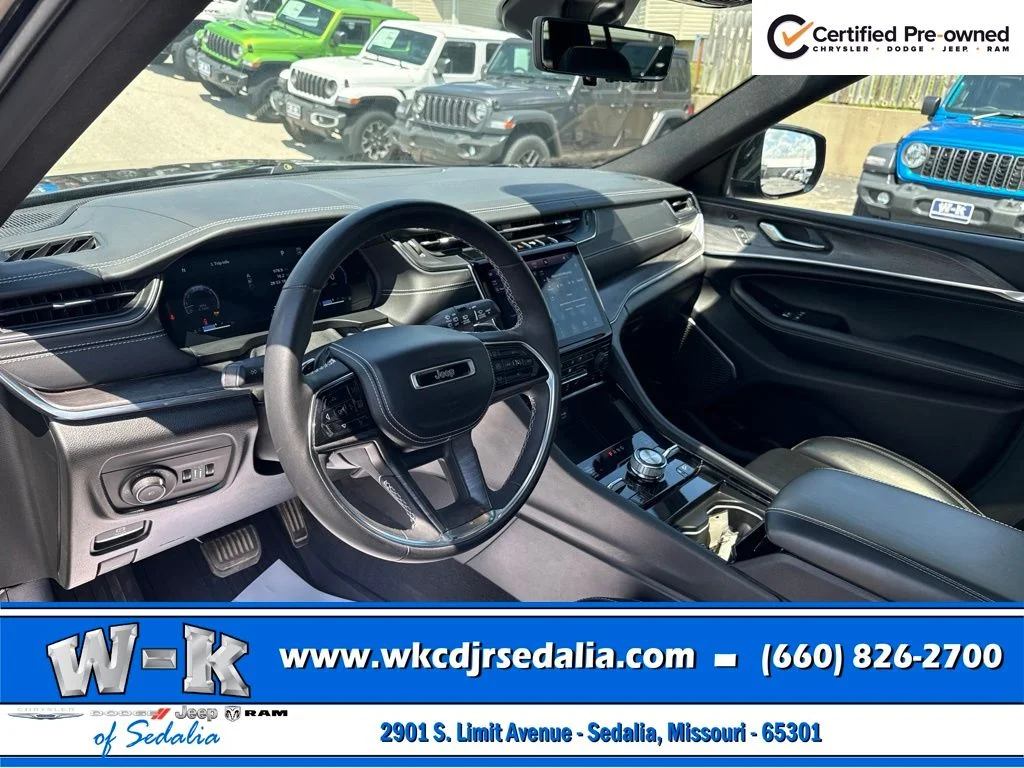 Certified Used 2023 Black Jeep Overland image 22