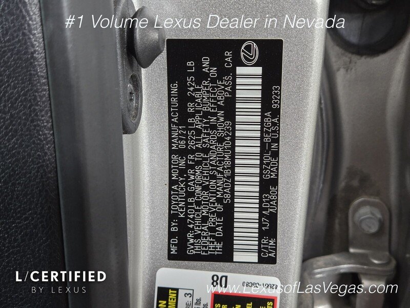 Certified Used 2021 Silver Lexus  image 31