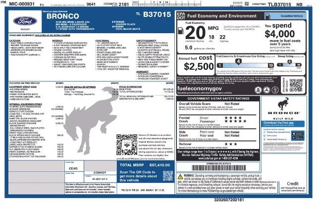 New 2026 Shadow Black Ford Big Bend® image 32