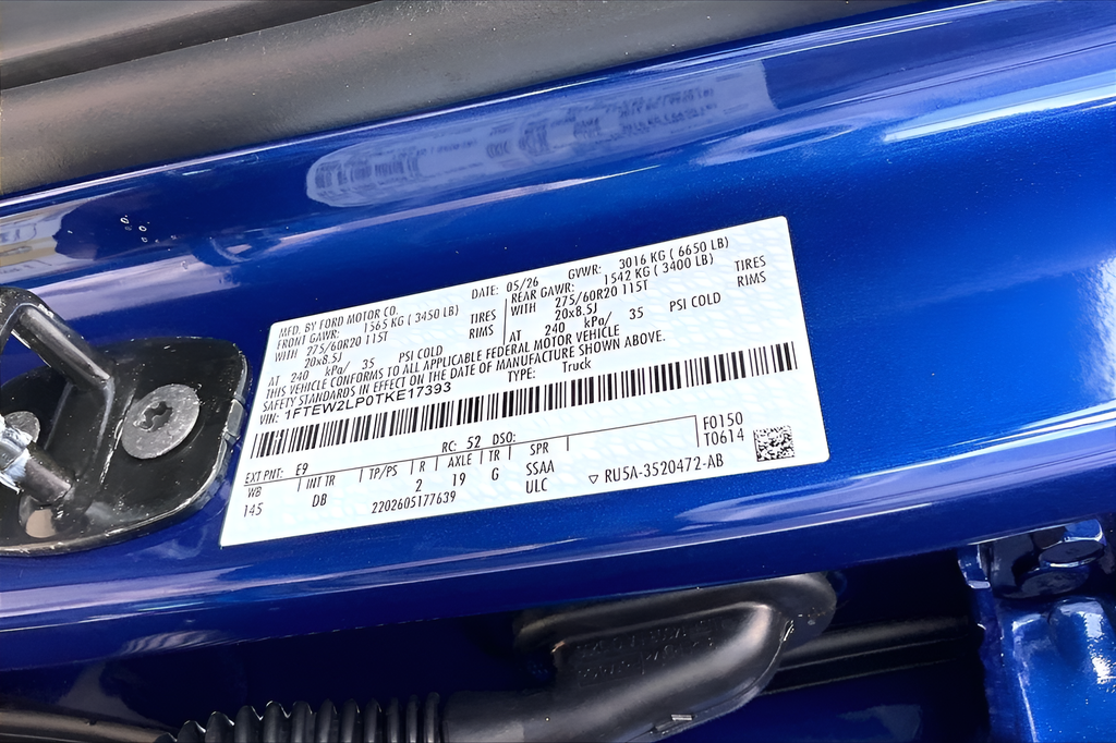 New 2026 Argon Blue Metallic Ford STX image 13