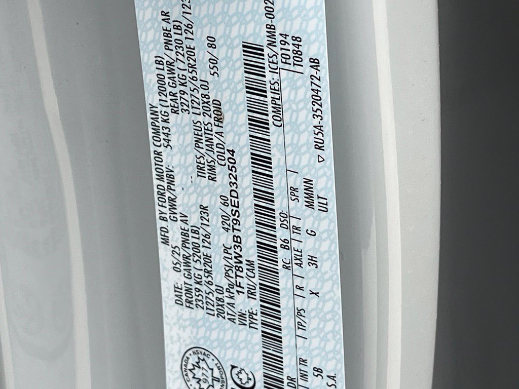 Certified Used 2025 White Ford Lariat image 20