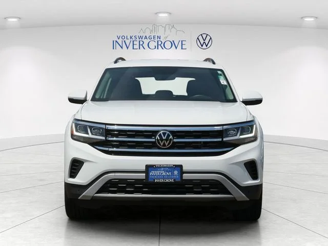 Certified 2023 Volkswagen Atlas SE w/Tech with VIN 1V2HR2CA2PC554866 for sale in Inver Grove Heights, Minnesota