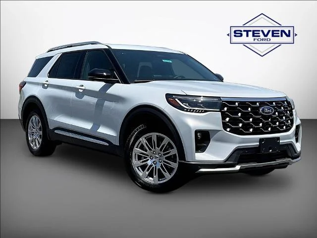 New 2026 Space White Metallic Ford Platinum™ image 37