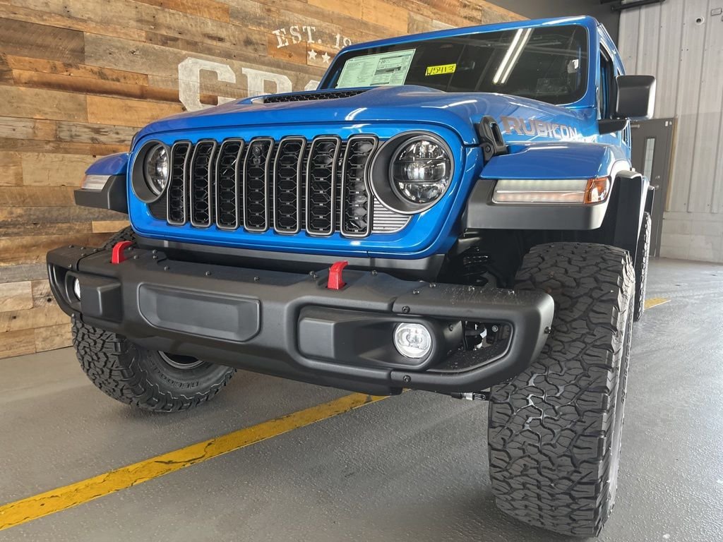 New 2026 Hydro Blue Pearl-Coat Exterior Paint Jeep Rubicon X image 15