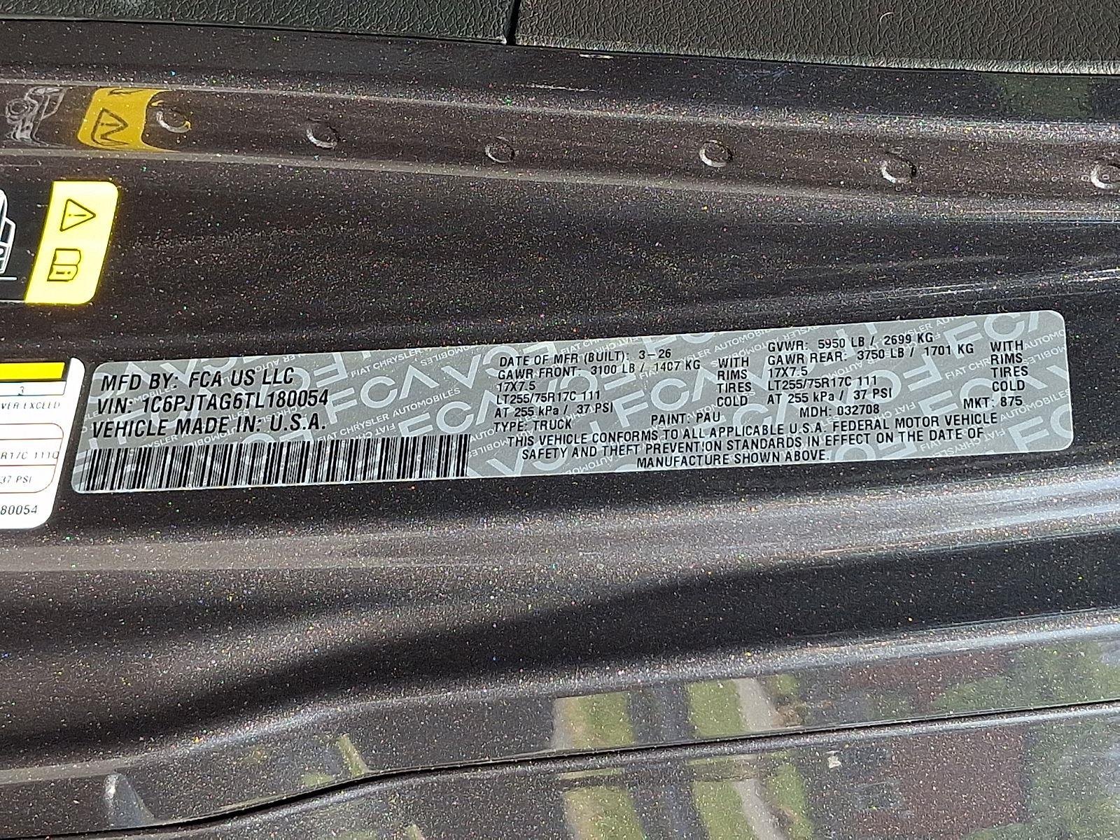 New 2026 Granite Crystal Metallic Clear-Coat Exterior Paint Jeep Texas Trail image 16