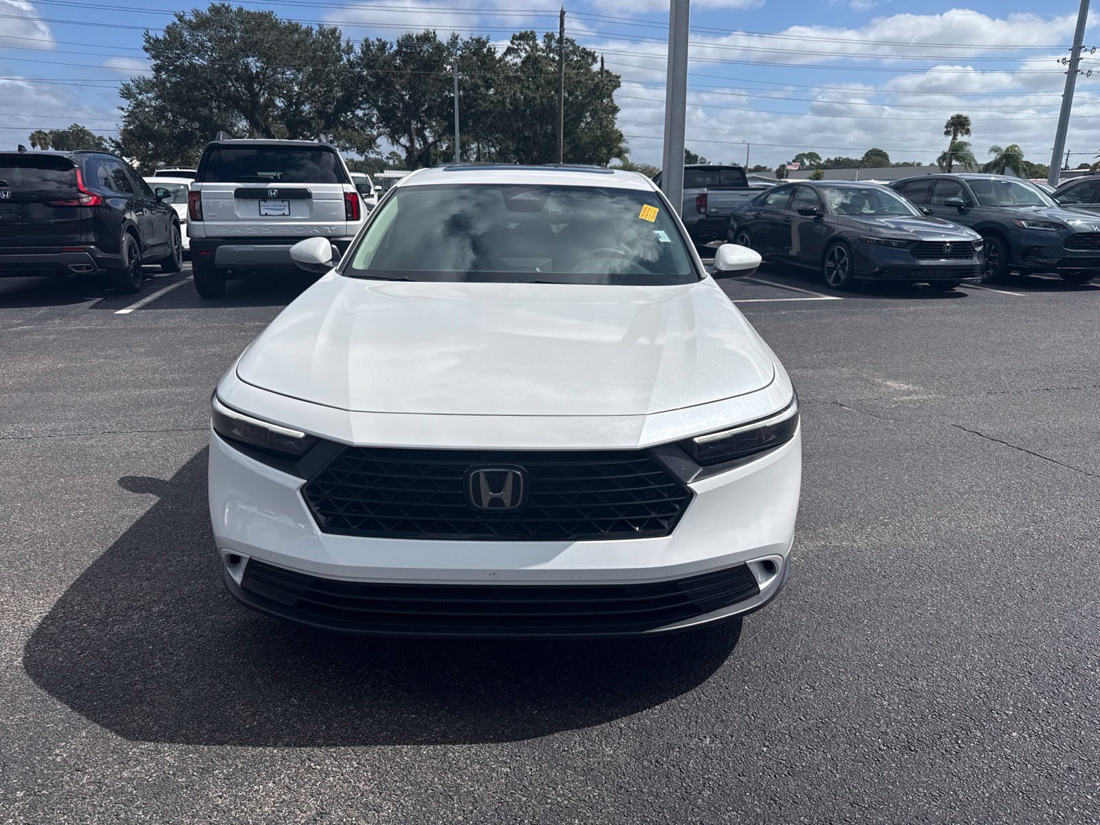 Certified Used 2024 White Honda EX image 2