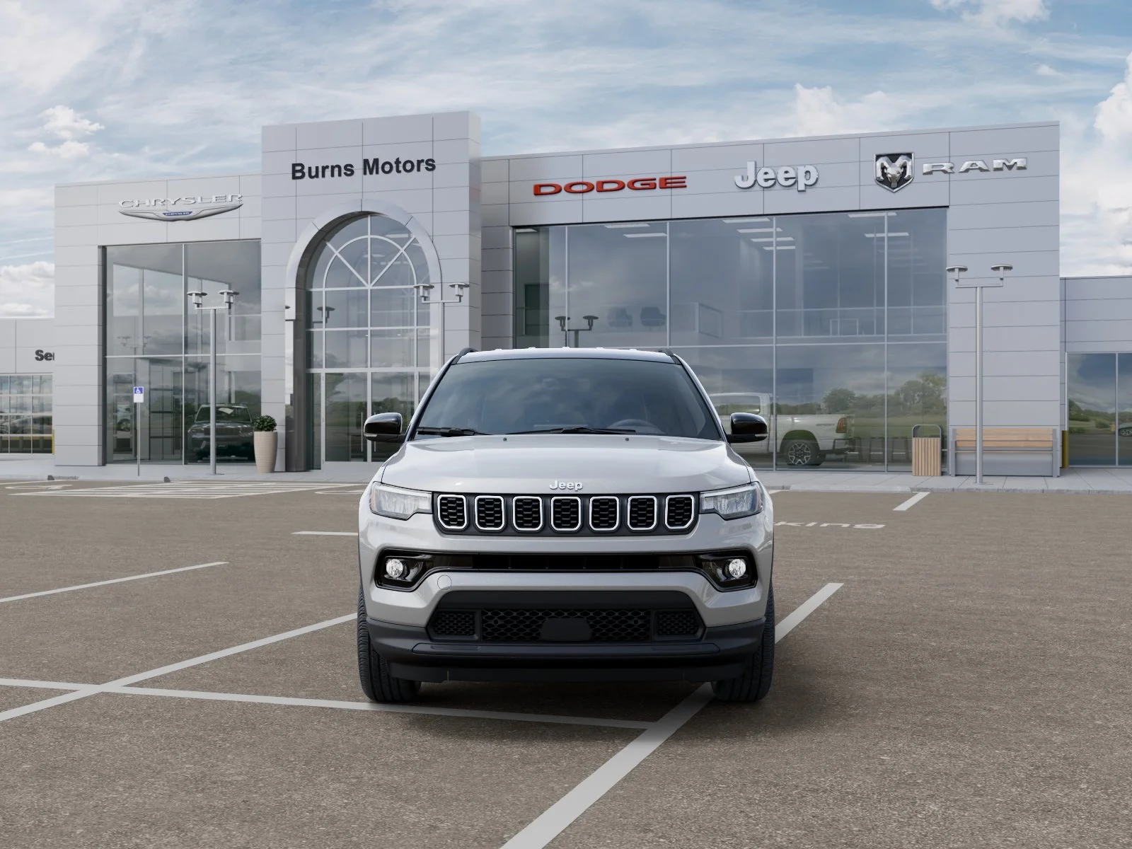 New 2026 Silver Zynith Metallic Clear-Coat Exterior Paint Jeep Limited Altitude image 32