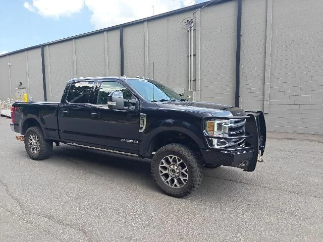 Used 2022 Antimatter Blue Metallic Ford Lariat image 1