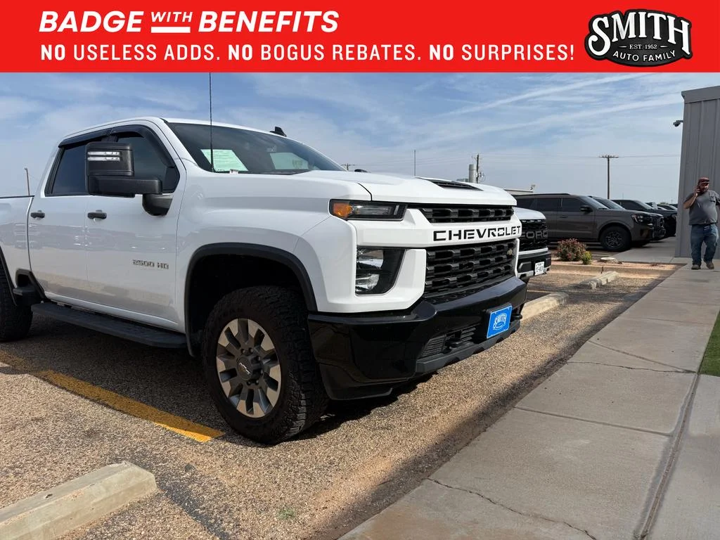 Certified Used 2022 Summit White Chevrolet Custom image 1