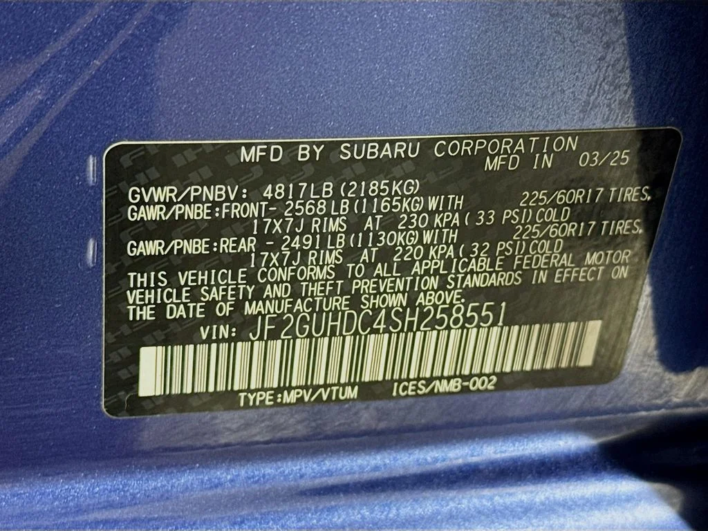 Used 2025 Blue Subaru Premium image 40