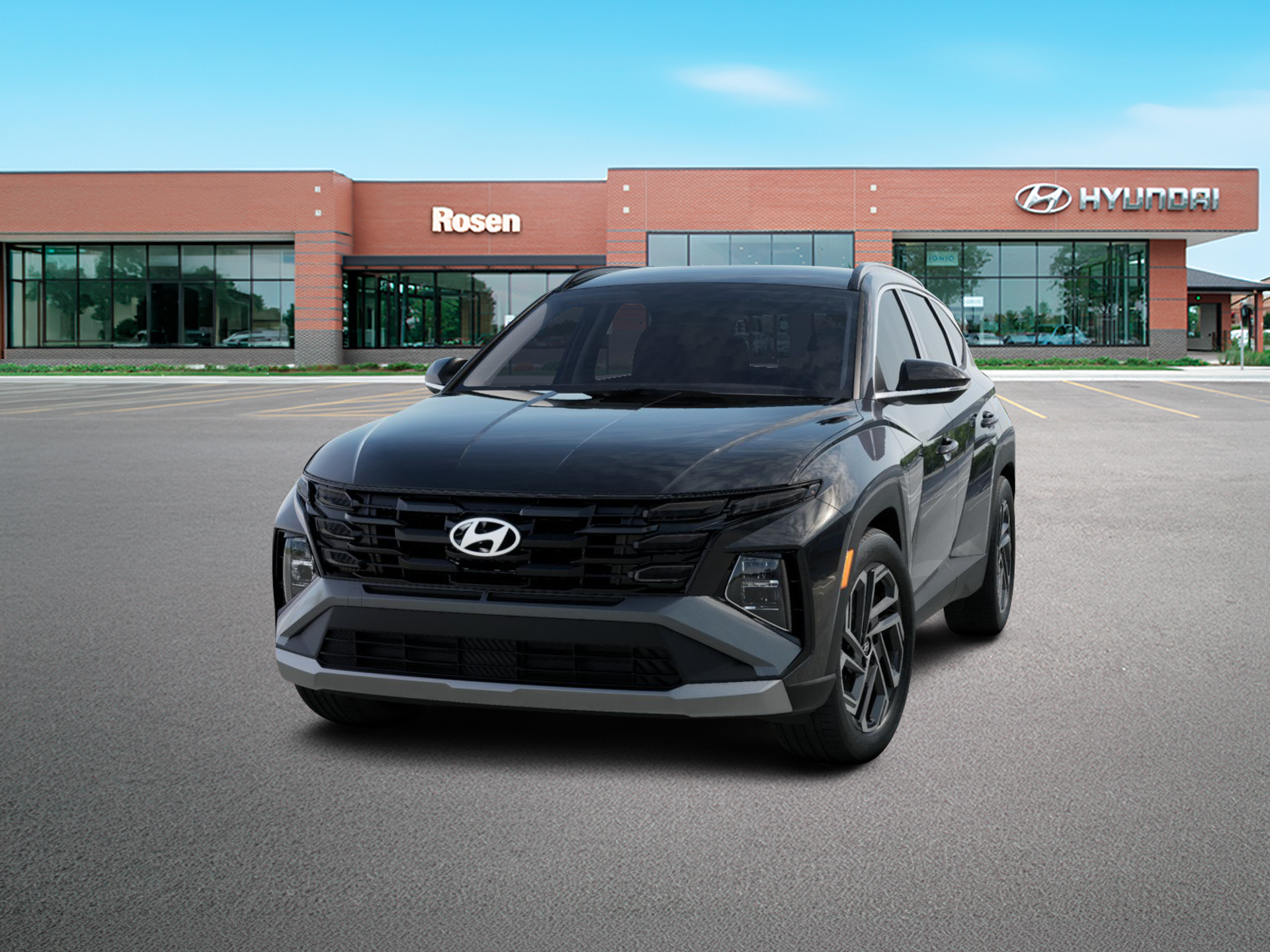 New 2026 Black Hyundai SEL Plus AWD image 1
