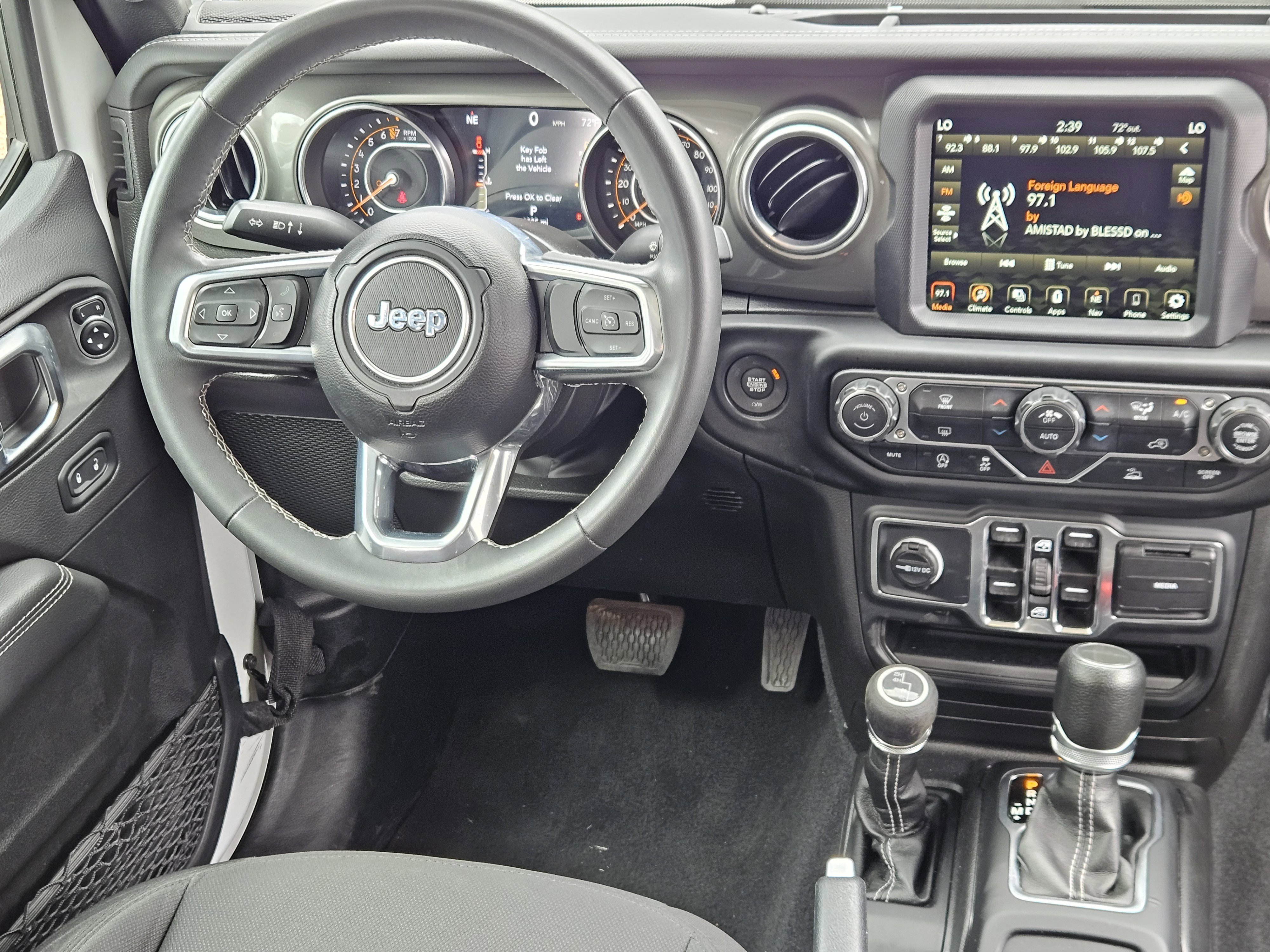 Used 2023 Bright White Clear Coat Jeep Overland image 26
