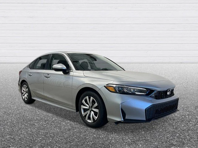 New 2026 Solar Silver Metallic Honda LX image 9