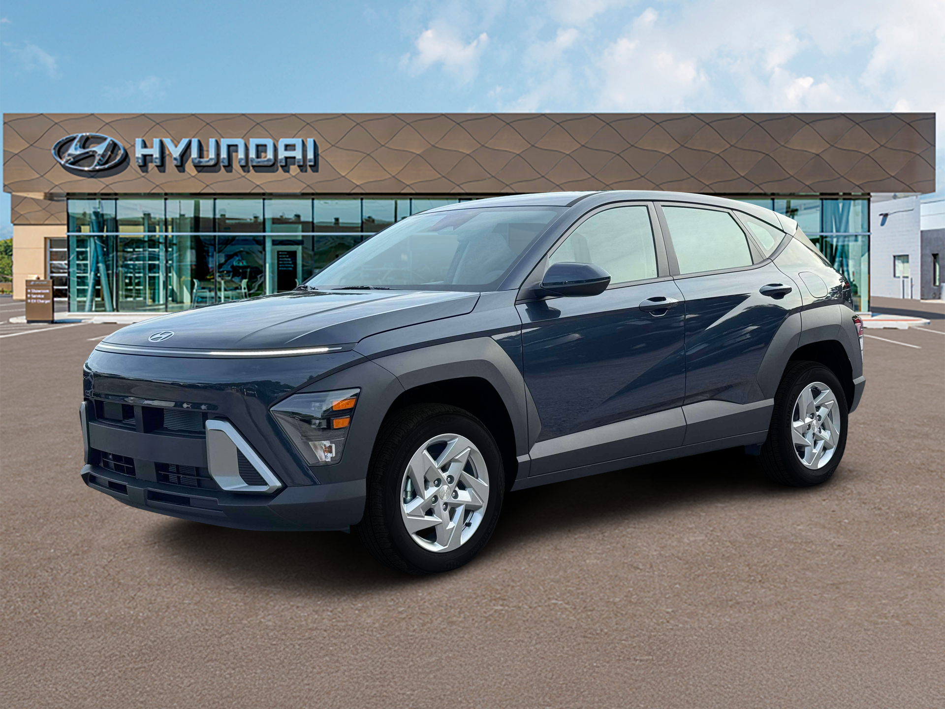New 2027 Blue Hyundai SE AWD image 2