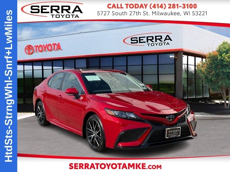 Used 2024 Red Toyota SE image 1