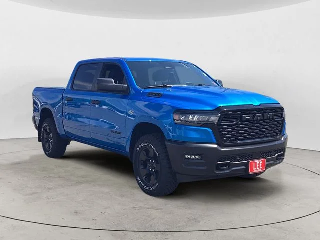 New 2026 Blue Pearl Ram WARLOCK CREW CAB 4X4 5