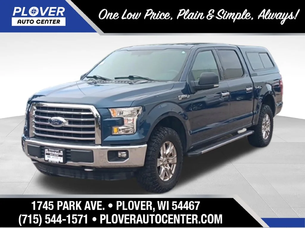 Used 2016 Blue Jeans Metallic Ford XLT image 1