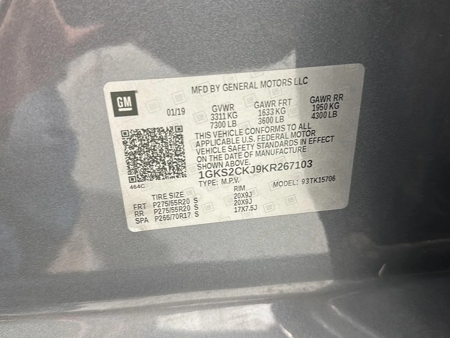 Used 2019 SATIN STEEL METALLIC GMC Denali image 34