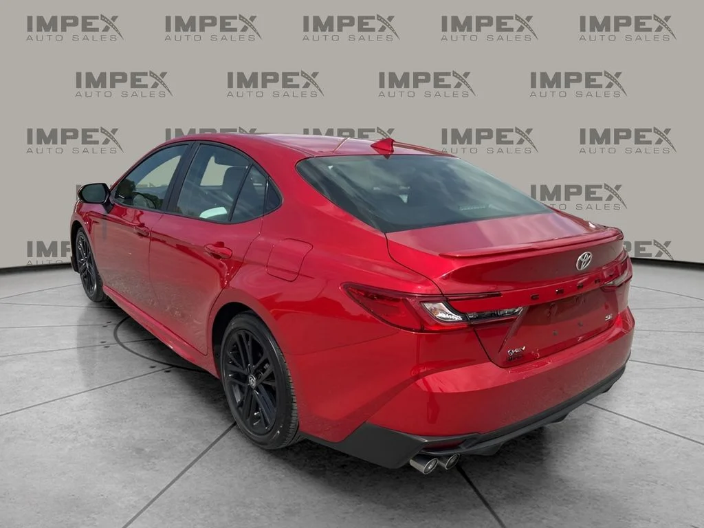 Used 2025 Red Toyota SE image 3