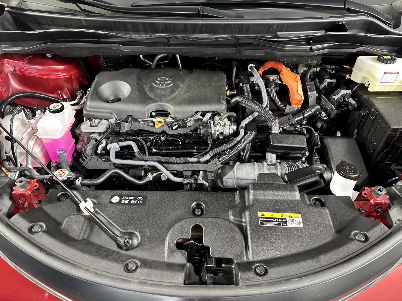 Used 2024 Ruby Flare Pearl Toyota XLE image 33