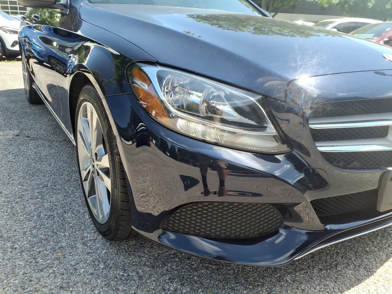 Used 2018 Lunar Blue Metallic Mercedes-Benz C 300 image 4